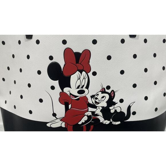 Kate Spade Disney x Minnie Mouse Reversible Tote Bag Women's EUC with Wristlet - Picture 8 of 16